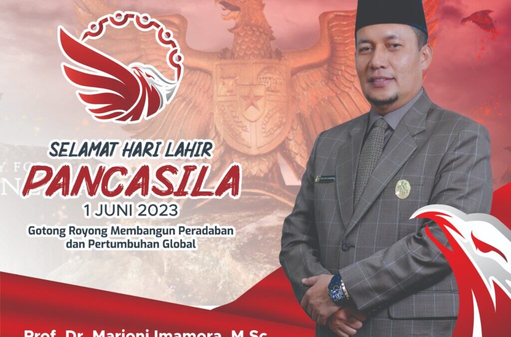 SELAMAT HARI PANCASILA ,1 Juni 2023