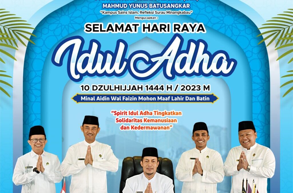 Selamat Hari Raya Idul Adha 1444 H/2023