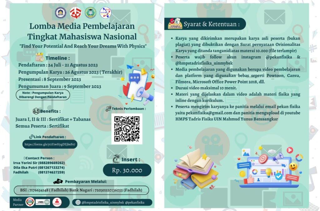 IKUTI PEKAN FISIKA XII 2023