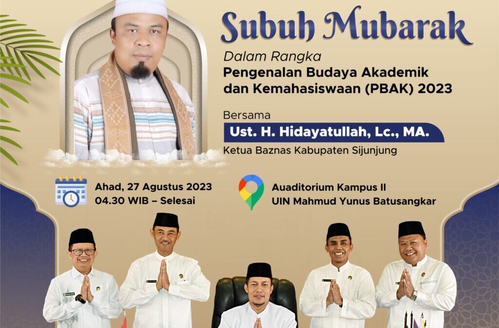 Subuh Mubarak