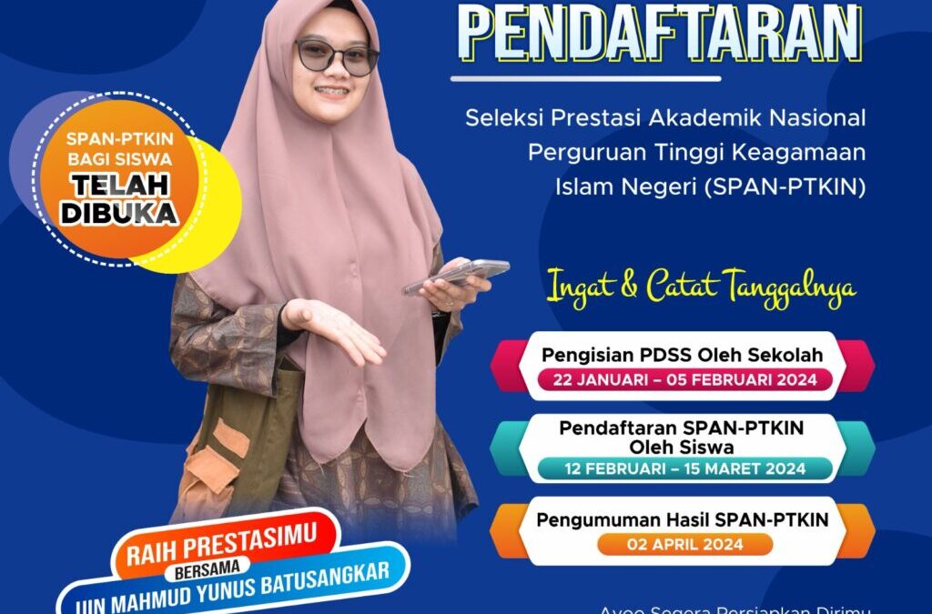 Pendaftaran SPAN PTKIN