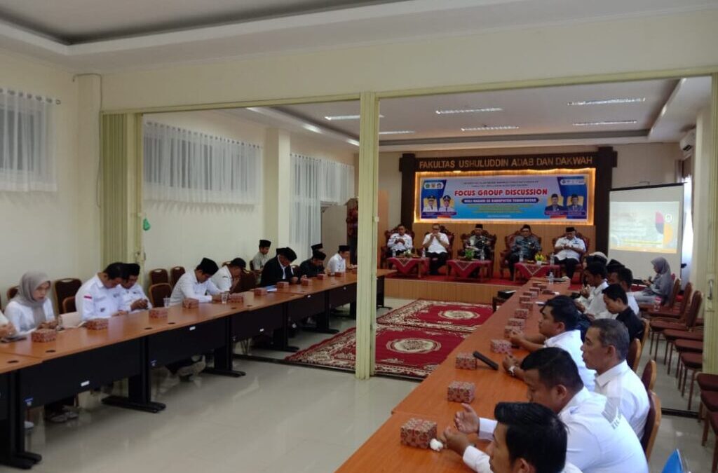Focus Grup Discussion, FUAD UIN Mahmud Yunus Batusangkar bersama Wali Nagari Se Tanah Datar
