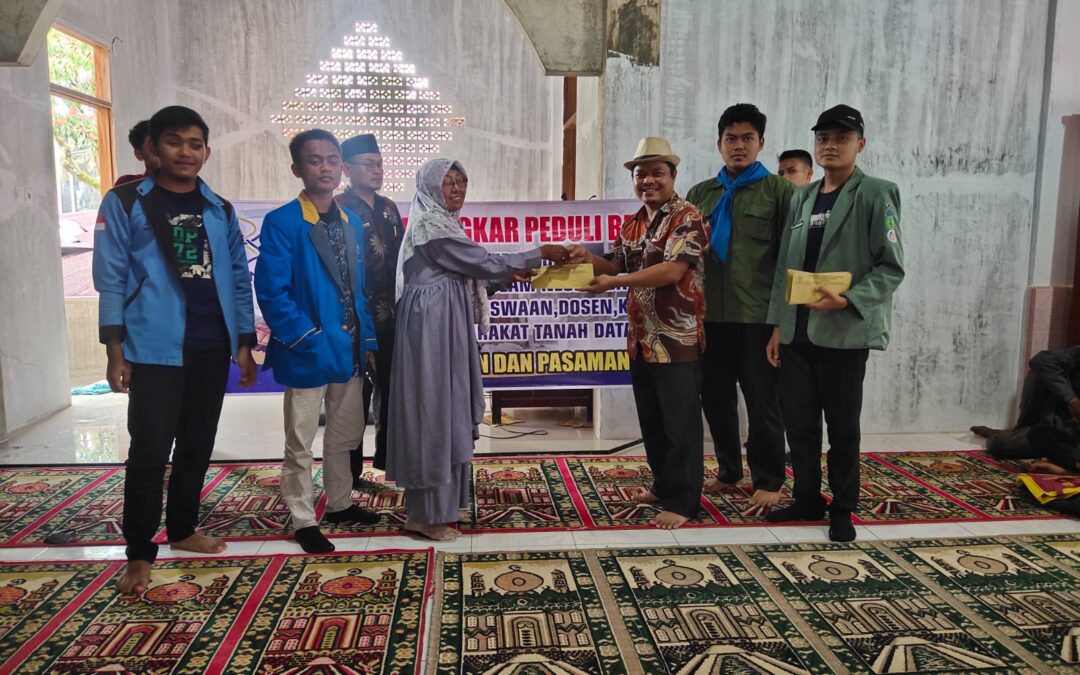 IAIN Batusangkar salurkan bantuan korban gempa Pasaman dan Pasaman Barat