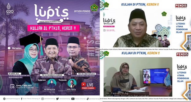 Dr. Fadriati Ketua PMB IAIN Batusangkar, Kenapa Kuliah Ke PTKIN