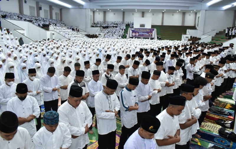 Sebelum PBAK, UIN Mahmud Yunus Batusangkar Selenggarakan Gerakan Subuh Murabarak
