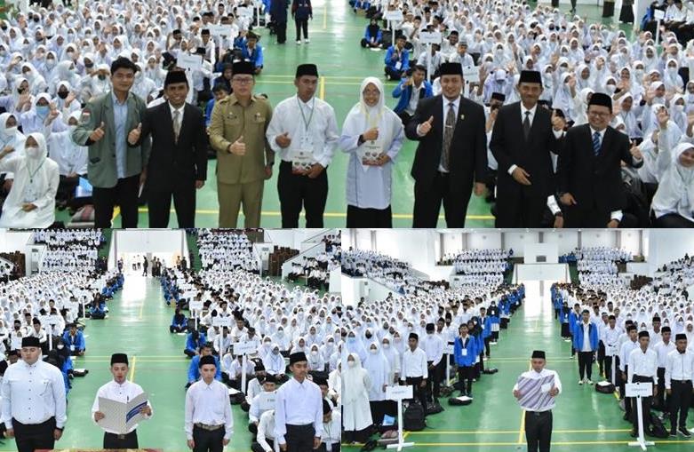 Satu Tekat Mempersiapkan Masa Depan, 1.910 Mahasiswa Baru UIN MY Batusangkar Ikuti PBAK.
