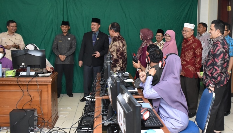 Perdana Setelah Alih Status, Jurusan PGMI UIN MY Batusangkar Lakukan Asesmen Lapangan