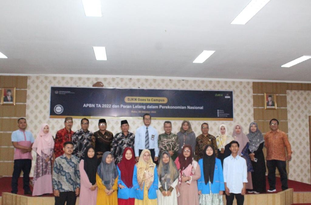 Direktorat Jenderal Kekayaan Negara (DJKN) Goes to Campus di FEBI UIN Mahmud Yunus Batusangkar