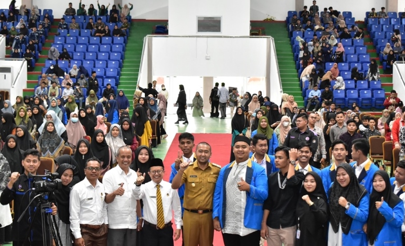 Wagub Sumbar, Motivasi Ribuan Mahasiswa UIN MY Batusangkar.