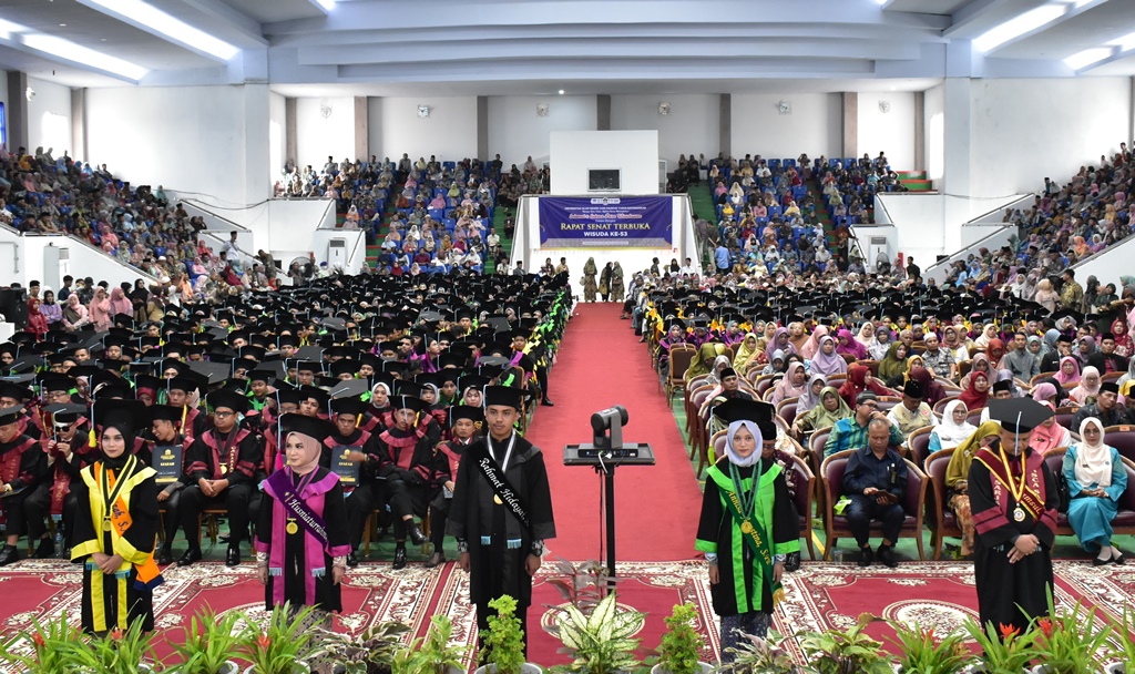 UIN MY Batusangkar Kembali Catat Sejarah Baru, 689 orang Wisudawan Dikukuhkan