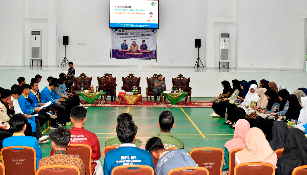 Mahasiswa UIN Mahmud Yunus Batusangkar Dorong Sosialisasikan Pemahaman Moderasi Beragama