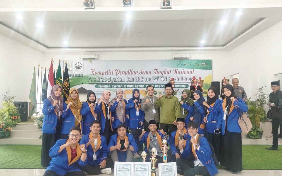 FAKULTAS SYARIAH UIN MAHMUD YUNUS BATUSANGKAR RAIH 3 PRESTASI TINGKAT NASIONAL DALAM AJANG 5th SF-NMCC (5TH SHARIA FACULTY NATIONAL MOOT COURT COMPETITION)