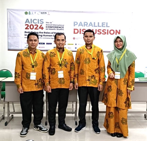 Parallel Session AICIS 2024, 4 (empat) Orang Dosen UIN Mahmud Yunus Batusangkar Terpilih Sebagai Panelis