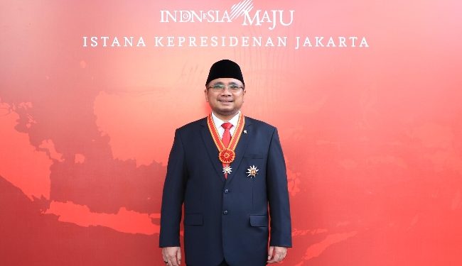 Terima Bintang Mahaputera Utama, Gus Men: Kehormatan untuk Kerukunan Indonesia