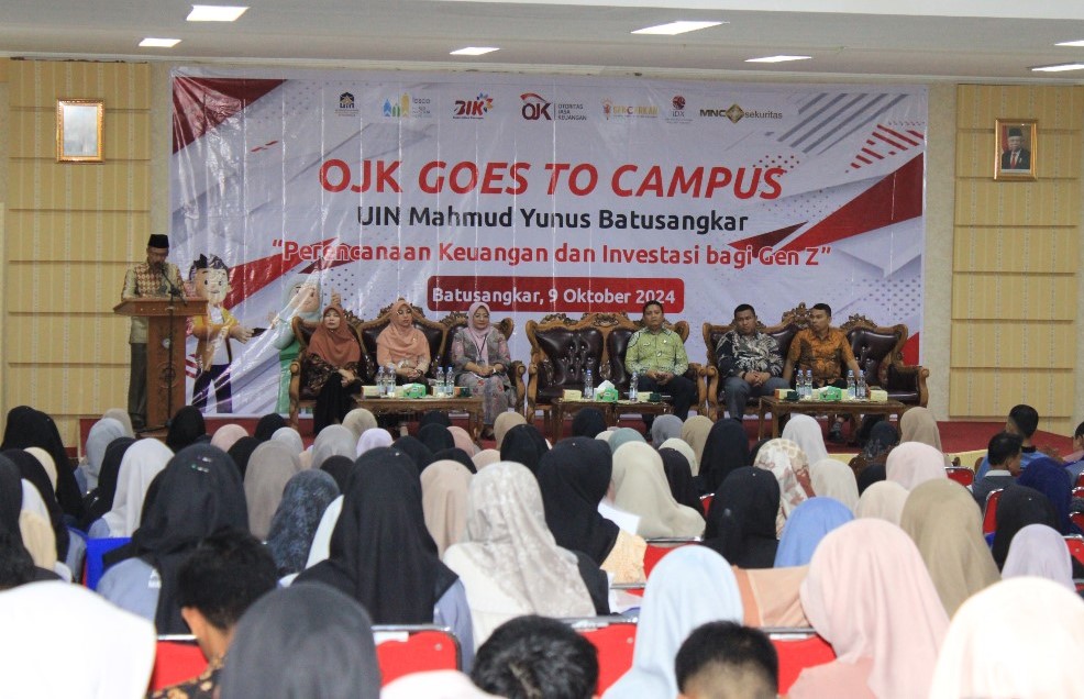 Bangun Literasi Keuangan dan Investasi Bagi Gen Z, UIN Mahmud Yunus Batusangkar Gandeng OJK Sumbar