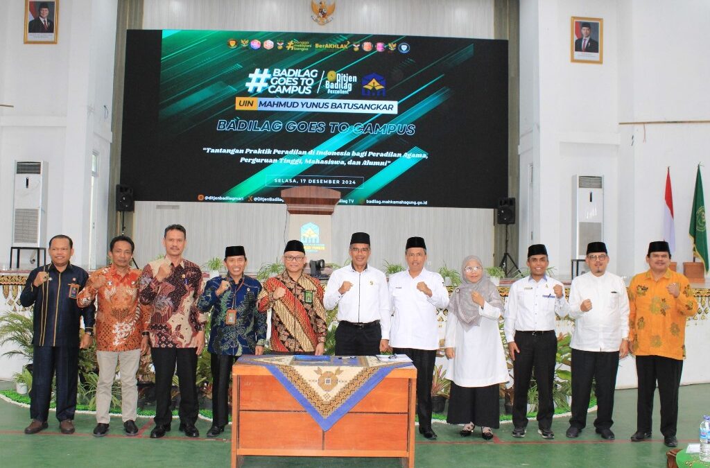 Badilag Mahkamah Agung RI, Sukses Gelar “Badilag Goes to Campus” di UIN Mahmud Yunus Batusangkar