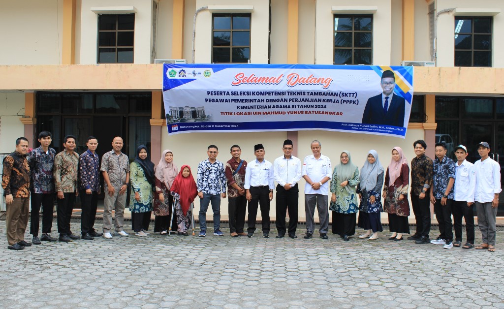 SKTT P3K Kemenag RI Tahun 2024, Sukses Di Gelar Di UIN Mahmud Yunus Batusangkar