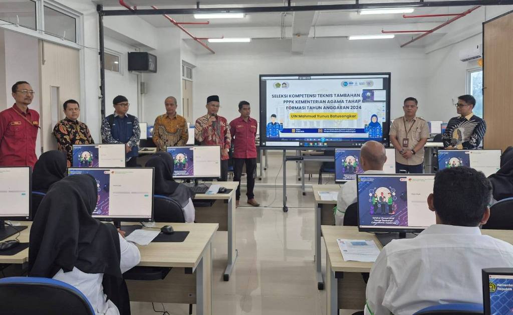 118 Calon PPPK Kemenag Tahap II, Ikuti SKTT di UIN Mahmud Yunus Batusangkar.