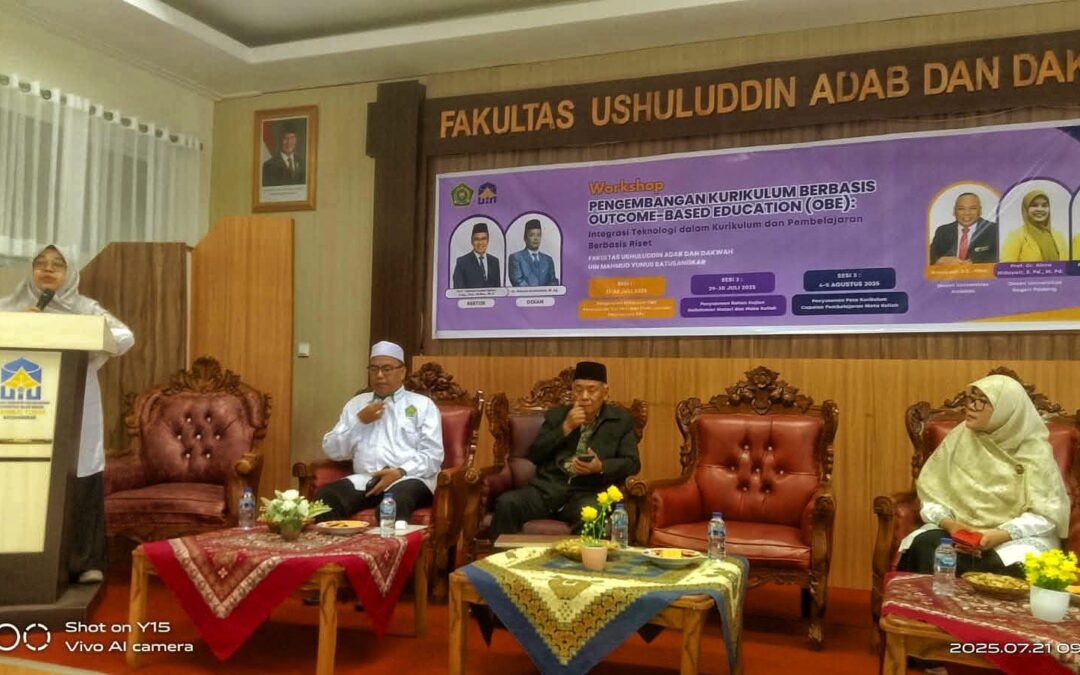 FUAD UIN MY Batusangkar Kuatkan Kurikulum OBE Berbasis Riset dan Teknologi