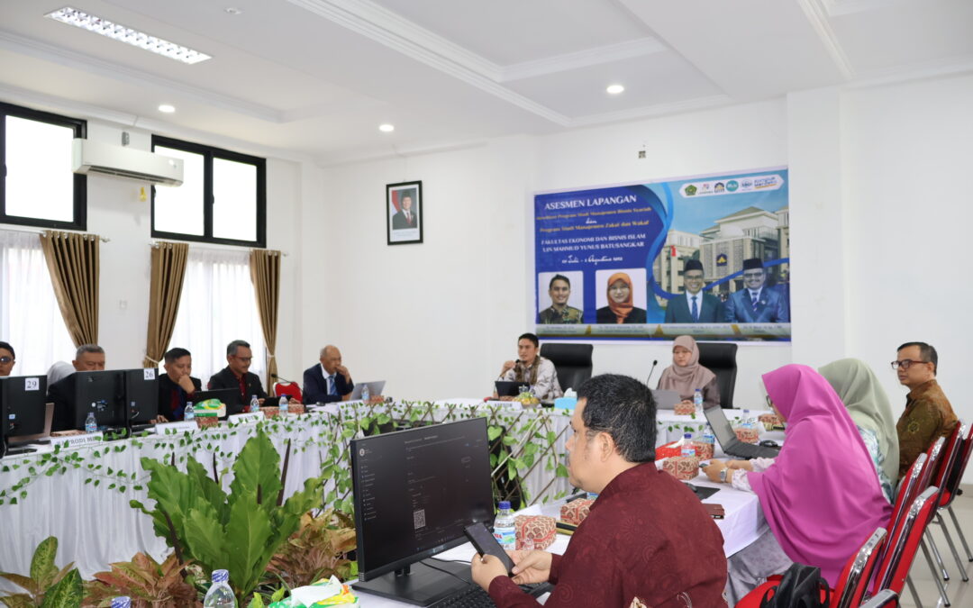 Asesmen Lapangan Dua Prodi Sekaligus, Manajemen Bisnis Syariah dan MAZAWA FEBI Siap Raih Akreditasi Unggul dari LAMEMBA