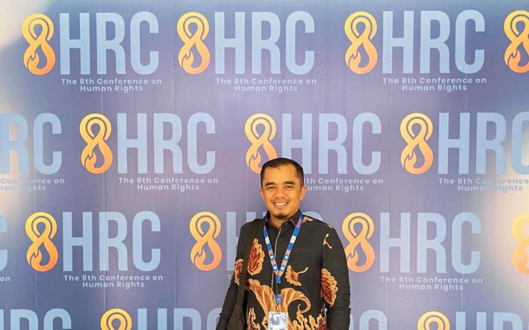 Deri Rizal, Dosen Muda UIN Mahmud Yunus Batusangkar, Tampil di Konferensi HAM Nasional di Surabaya