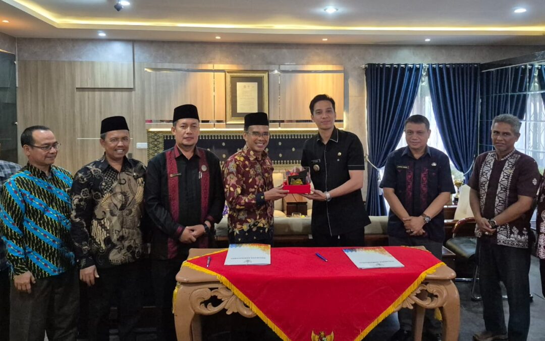 Pemkot Sawahlunto dan UIN Mahmud Yunus Batusangkar Sepakati Kerja Sama Tingkatkan Kualitas SDM