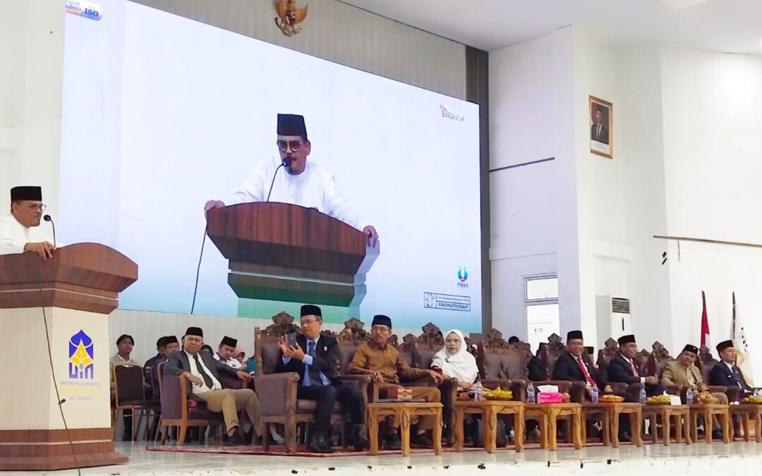 Opening PBAK 2025 UIN MY Batusangkar: “Green Mindset Today, Sustainable World Tomorrow”