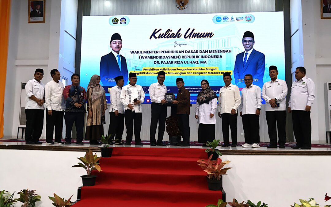 Kampus Sains Islam Refleksi Surau Minangkabau, UIN MY Batusangkar Jadi Magnet Nasional