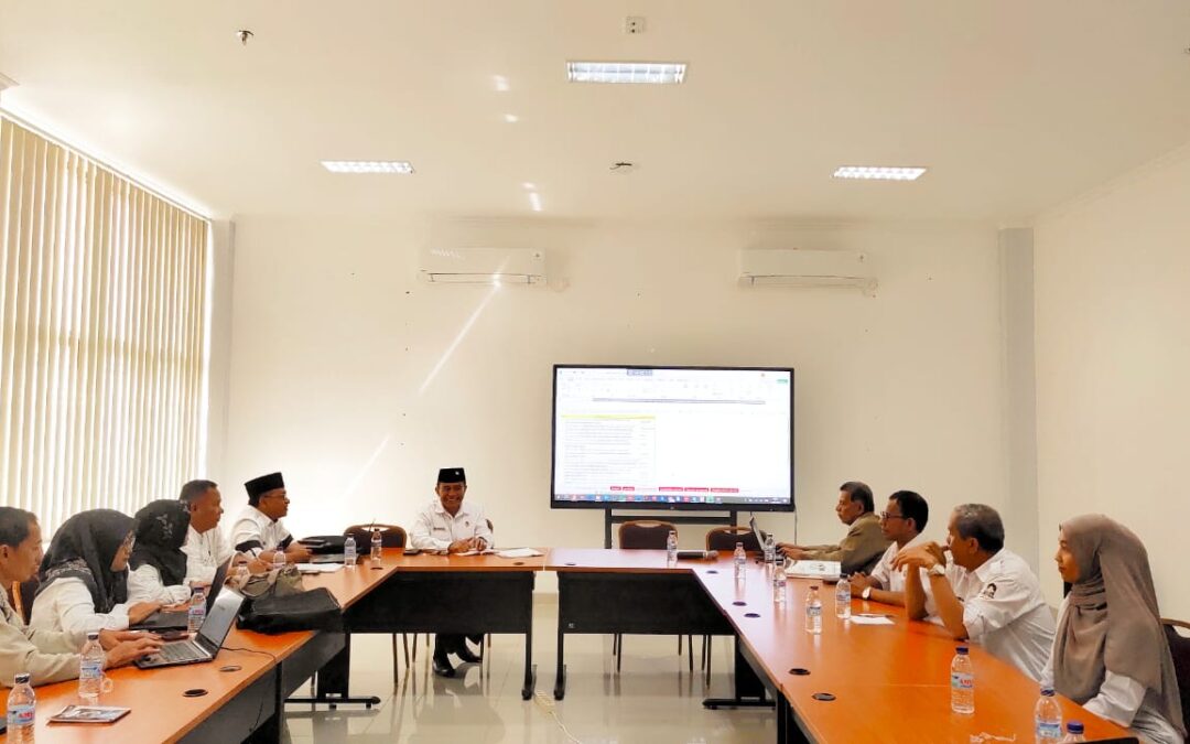 Kepala Biro UAPK Pimpin Penyusunan Peta dan Informasi Jabatan Pelaksana UIN MY Batusangkar