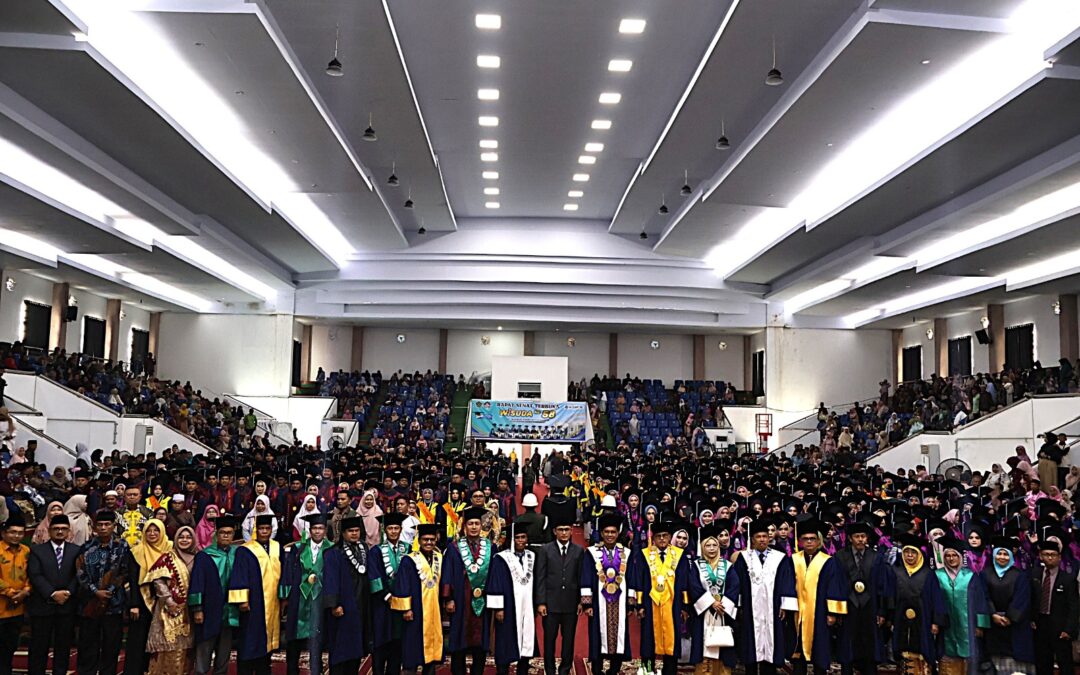 600 Wisudawan Pascasarjana, FUAD, dan FEBI Dikukuhkan pada Hari Kedua Wisuda ke-58 UIN MY Batusangkar