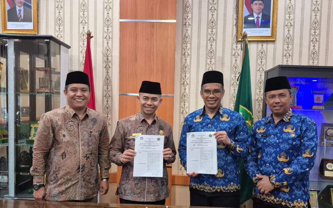 UIN Mahmud Yunus Batusangkar dan Kanwil Kemenag Sumbar Jalin Kerja Sama Strategis Tingkatkan Pendidikan dan Pengabdian Masyarakat