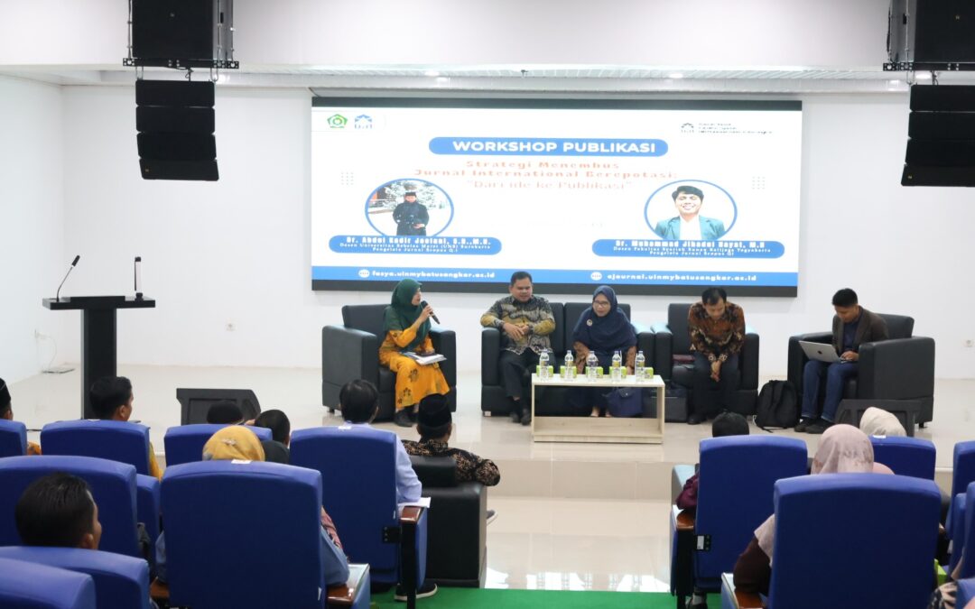 Fakultas Syariah Gelar Workshop Publikasi: Strategi Menembus Jurnal Internasional Bereputasi