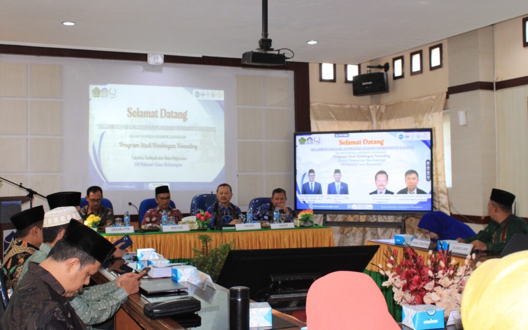 UIN MY Batusangkar Sambut Tim Asesor LAMDIK: Prodi Bimbingan Konseling Siap Raih Akreditasi Unggul