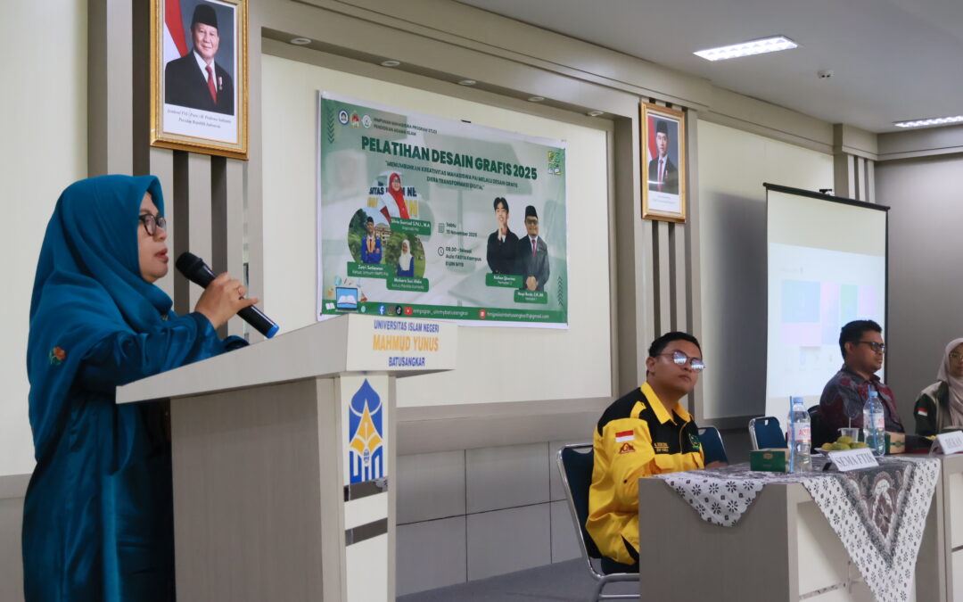Pelatihan Desain Grafis 2025, HMPS PAI UIN MY Batusangkar Cetak Konten Kreator Muda yang Siap Bersaing