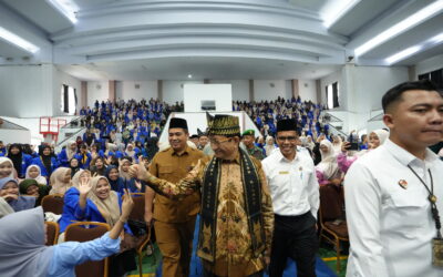 Menteri Agama Republik Indonesia Resmikan Gedung SBSN dan Berikan Motivasi dalam Kuliah Umum di UIN Mahmud Yunus Batusangkar