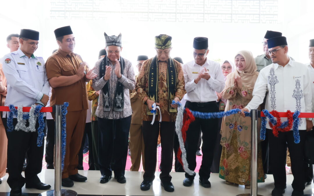 Menteri Agama Resmikan Gedung Kuliah Terpadu UIN MY Batusangkar, Perkuat Infrastruktur Akademik Modern