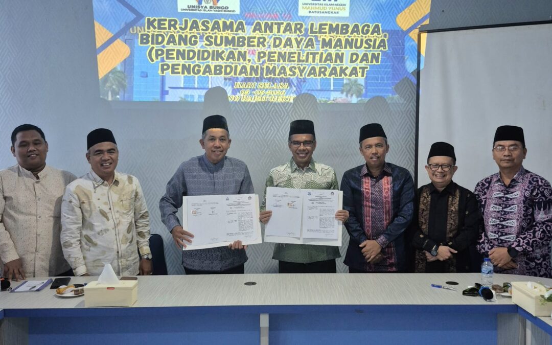 Bangun SDM Unggul, UIN Batusangkar dan UNISYA Bungo Perkuat Kerja Sama