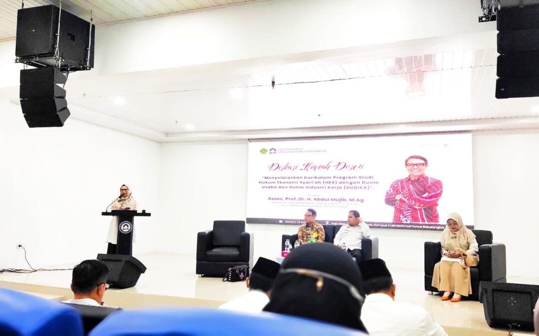 Perkuat Daya Saing Lulusan, Fakultas Syariah UIN MY Gelar Diskusi Kurikulum HES Berbasis DUDIKA