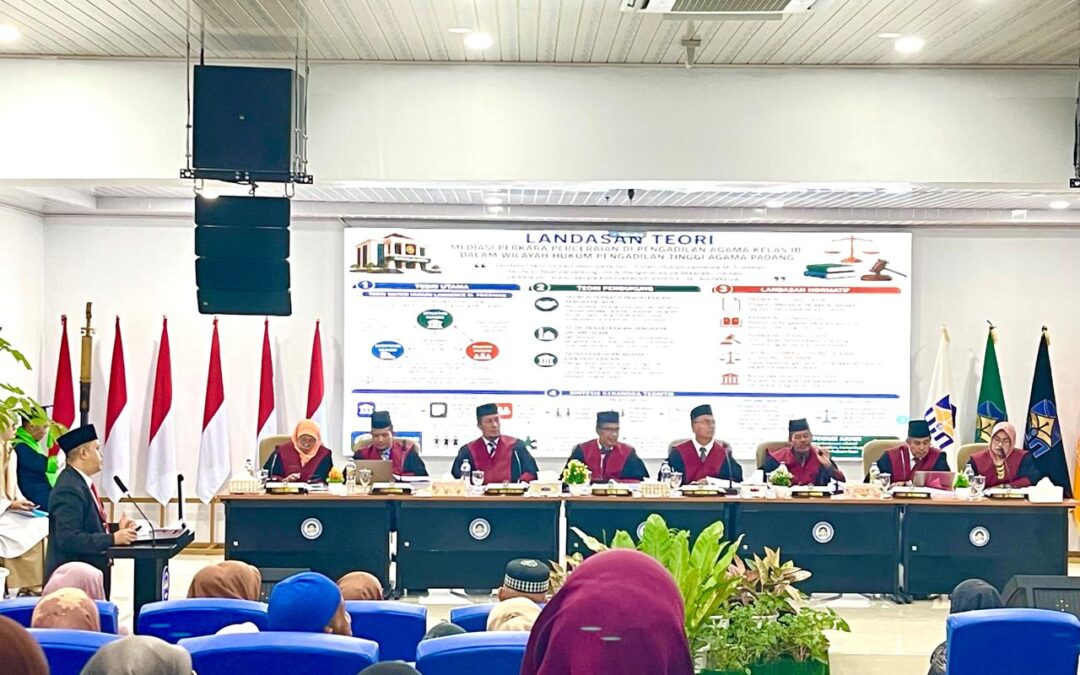 Kaji Efektivitas Mediasi Perceraian di Pengadilan Agama, Syamsul Bahri Resmi Sandang Gelar Doktor Keempat UIN Mahmud Yunus Batusangkar