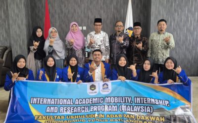 FUAD Go International: Rektor UIN Mahmud Yunus Batusangkar Resmi Lepas Mahasiswa Mengikuti Program Academic Mobility, Internship, and Research di Malaysia