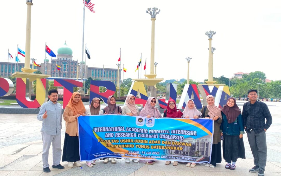 UIN Mahmud Yunus Batusangkar Perkuat Reputasi Internasional melalui Academic Mobility, Research, dan Internship di Malaysia