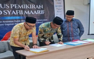 UIN Mahmud Yunus Batusangkar dan MAARIF Institute Perkuat Kolaborasi Akademik melalui Penandatanganan MoU
