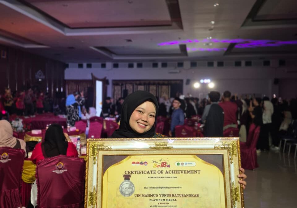 Harumkan Nama Kampus, Mahasiswa PGMI UIN MY Batusangkar Juarai Ajang Internasional SeIBa Festival 2026