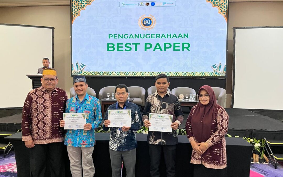 Dosen UIN MY Batusangkar Raih Best Paper dan Dipercaya sebagai Reviewer pada Konferensi Hukum Islam Internasional