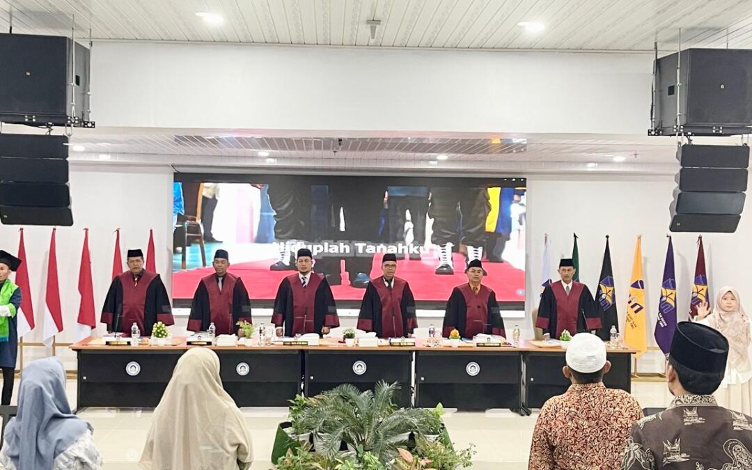 Pascasarjana UIN Mahmud Yunus Batusangkar Kembali Gelar Ujian Terbuka Promosi Doktor Batch II, Lima Promovendus Siap Pertahankan Disertasi