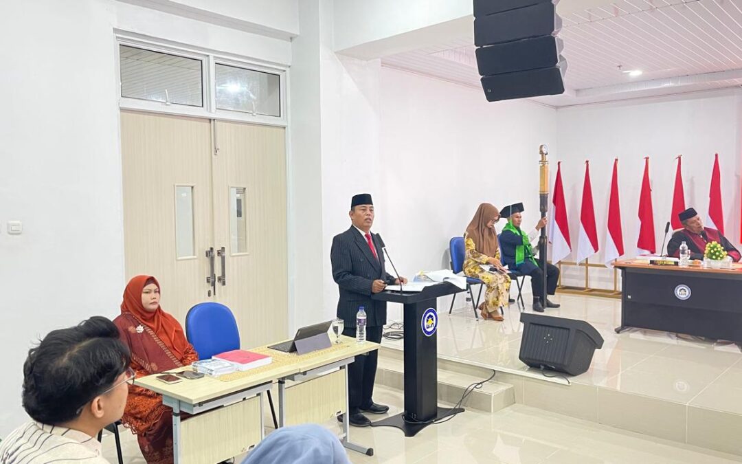 Zainal Jusmar Kembangkan Model Hybrid Training bagi Calon Kepala Sekolah, UIN Mahmud Yunus Batusangkar Kembali Lahirkan Doktor