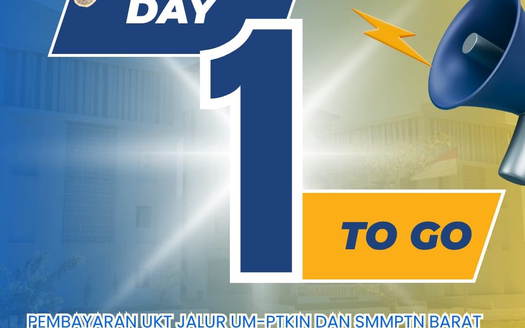 H-1 Penutupan Pembayaran UKT, UIN Mahmud Yunus Batusangkar Imbau Mahasiswa Baru Jalur UM-PTKIN dan SMMPTN-Barat Segera Lakukan Pembayaran