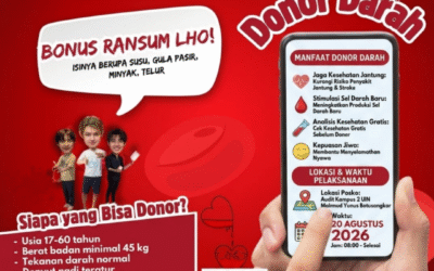 UKK KSR PMI UIN Mahmud Yunus Batusangkar Gelar Donor Darah, Semarakkan Milad ke-29 Kampus dengan Aksi Kemanusiaan