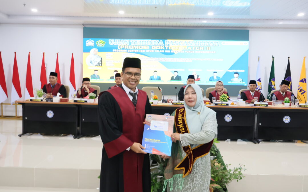 Kembangkan Buku Ajar Berbasis Budaya Minangkabau dan Nilai Keislaman, Indrayeni Resmi Sandang Gelar Doktor di UIN Mahmud Yunus Batusangkar