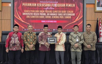 Literasi Pemilu Jadi Kunci Perkuat Demokrasi: UIN Mahmud Yunus Batusangkar dan KPU Sumbar Jalin Kerja Sama